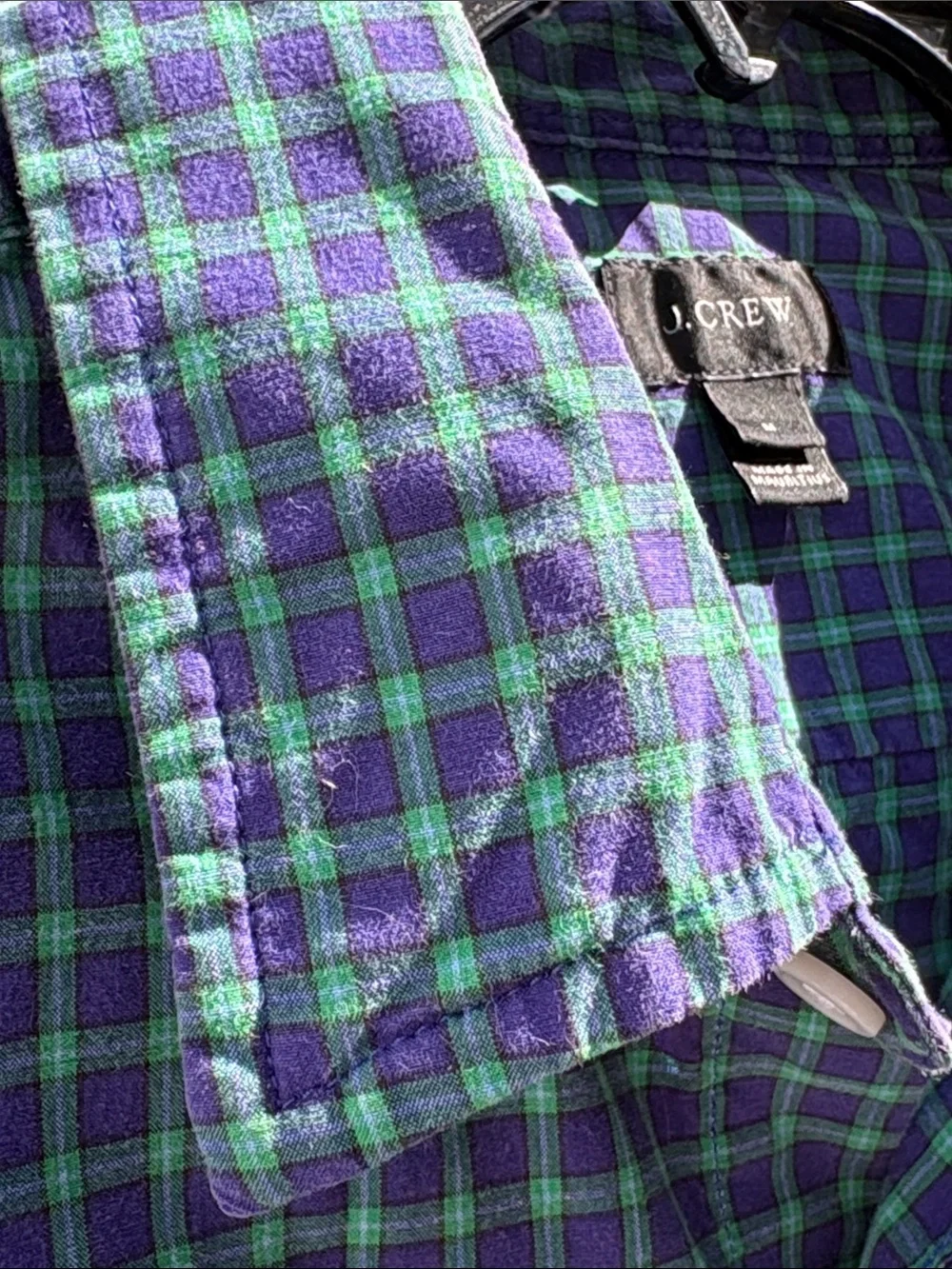 J. Crew medium cotton button down.